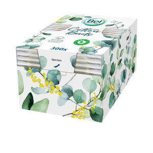 BEL PREMIUM Bastoncillos Ecológicos 100% Sin Plástico - 300 Pz