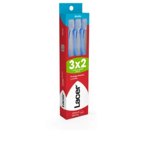 CEPILLO DENTAL cabezal pequeño medio pack 3 u
