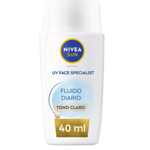 SUN FLUIDO DIARIO protección facial SPF50+ #tono claro 40 ml