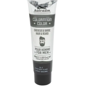 COLORATION tinte para barba y cabello #5.1-Castaño Claro 60 gr