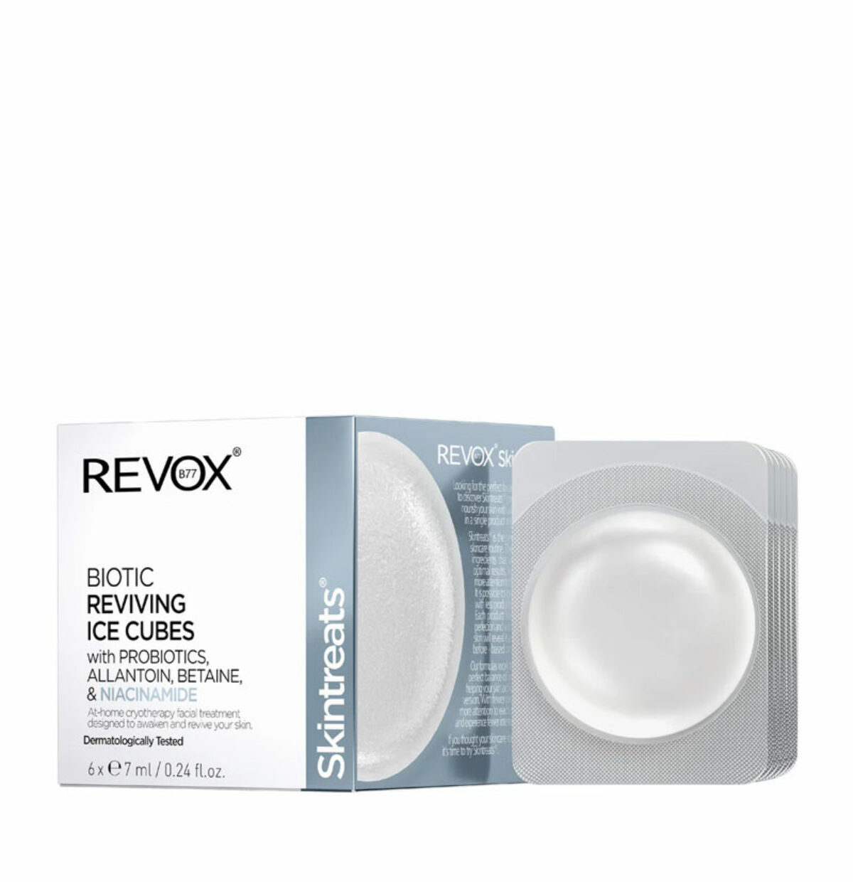 REVOX B77 Cubos Revitalizantes de Hielo Bioticos 6x7ml