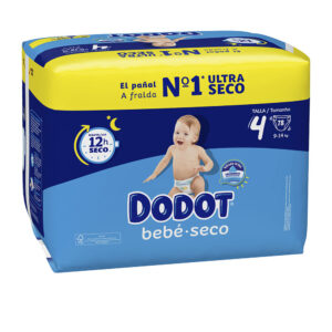 Dodot Etapas Talla 4 Pañales 9-14 kg 78 uds