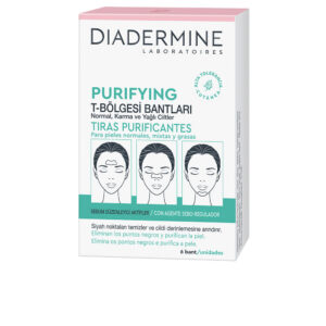 DIADERMINE Tiras Purificantes para Piel Normal-Mixta, 6 u