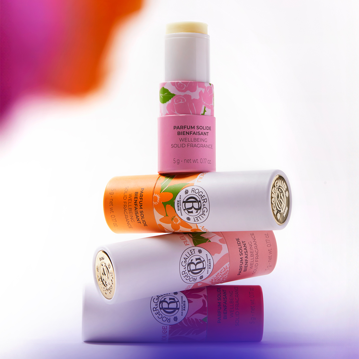 ROGER & GALLET Fleur de Figuier Perfume Sólido Bienestar 5 gr