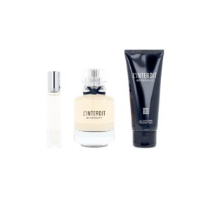 GIVENCHY L’INTERDIT ESTUCHE 3 PIEZAS – Eau de Parfum Vaporizador 80 ml + Loción Corporal 75 ml + Eau de Parfum Vaporizador 12,5 ml