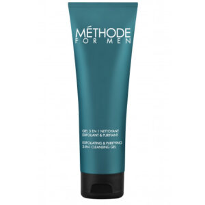 MÉTHODE JEANNE PIAUBERT For Men Antiarrugas Estuche 2 pz – Tratamiento Facial 50 ml + Gel 3 en 1 limpiador exfoliante y purificante 125 ml