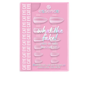 ESSENCE WHAT THE FAKE! UÑAS POSTIZAS ESTUCHE #02-Cat Eye 6 pz