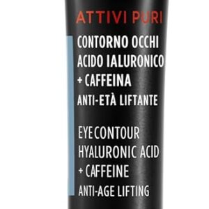 COLLISTAR UOMO ATTIVI PURI Contorno de Ojos con Ácido Hialurónico y Cafeína 15 ml