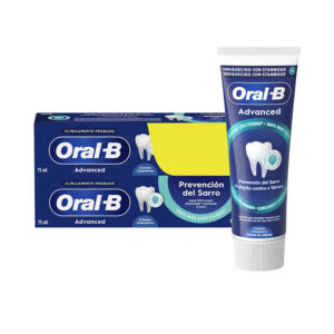ORAL-B Prevención Sarro Pasta dentífrica 2 x 75 ml