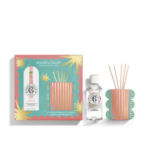 Roger & Gallet Fleur de Figuier Agua Perfumada Bienestar Estuche 2 pzas (Agua Perfumada 100 ml + Ambientador Mikado 1 u)