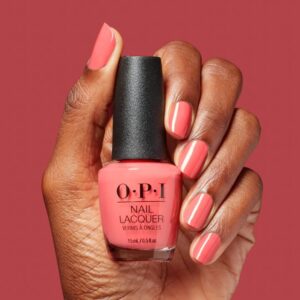 OPI Nail Lacquer - Colección What's Your Mannitude - Esmalte de Uñas #Bubblegum Goth 15 ml