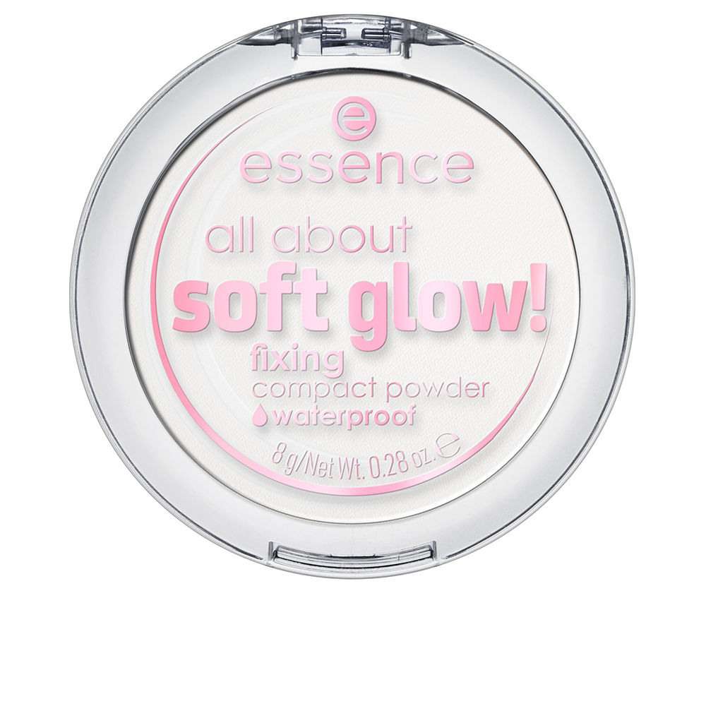 ESSENCE ALL ABOUT SOFT GLOW! Polvo Compacto Resistente al Agua 8 g