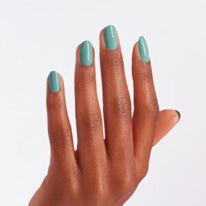 OPI Nail Lacquer Esmalte de Uñas Verde Nice to Meet You - 15 ml - Duración de hasta 7 días