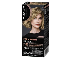 SYOSS PERMANENT COLOR 7.1 Rubio Medio 1 u