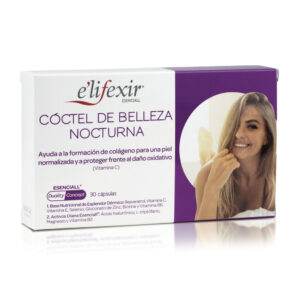 E'LIFEXIR ESENCIALL Cóctel Belleza Nocturna - Cápsulas 30 u