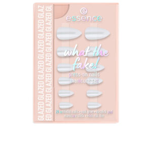 ESSENCE WHAT THE FAKE! UÑAS POSTIZAS ESTUCHE #01-Glazed 6 pz