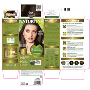 NATURTINT Tinte Sin Amoniaco #3Wn Castaño Oscuro Radiante Natural 170 ml