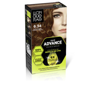 LLONGUERAS COLOR ADVANCE #6,34 Rubio Oscuro Dorado Cobrizo 1 u