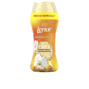 LENOR UNSTOPPABLES Perlas de Perfume para Ropa - Orquídea Dorada, 195 g