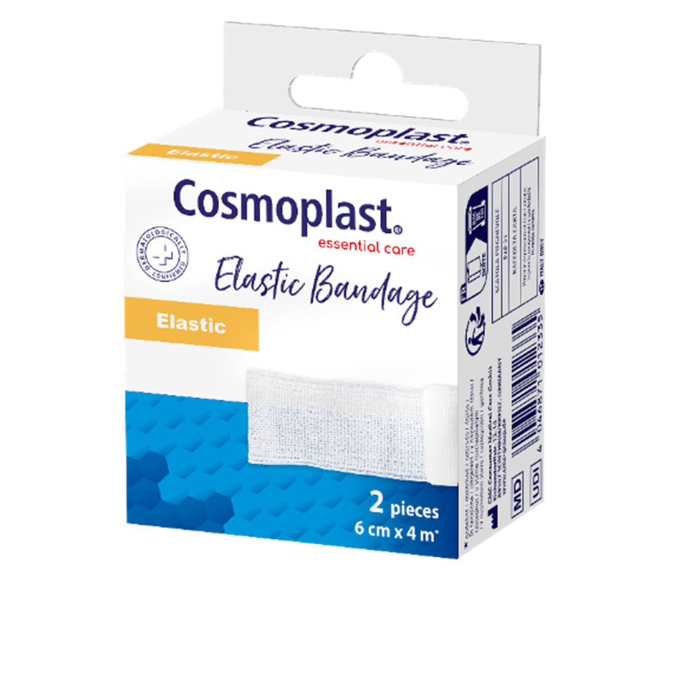 COSMOPLAST Venda Elástica 6 x 4 cm - 2 uds