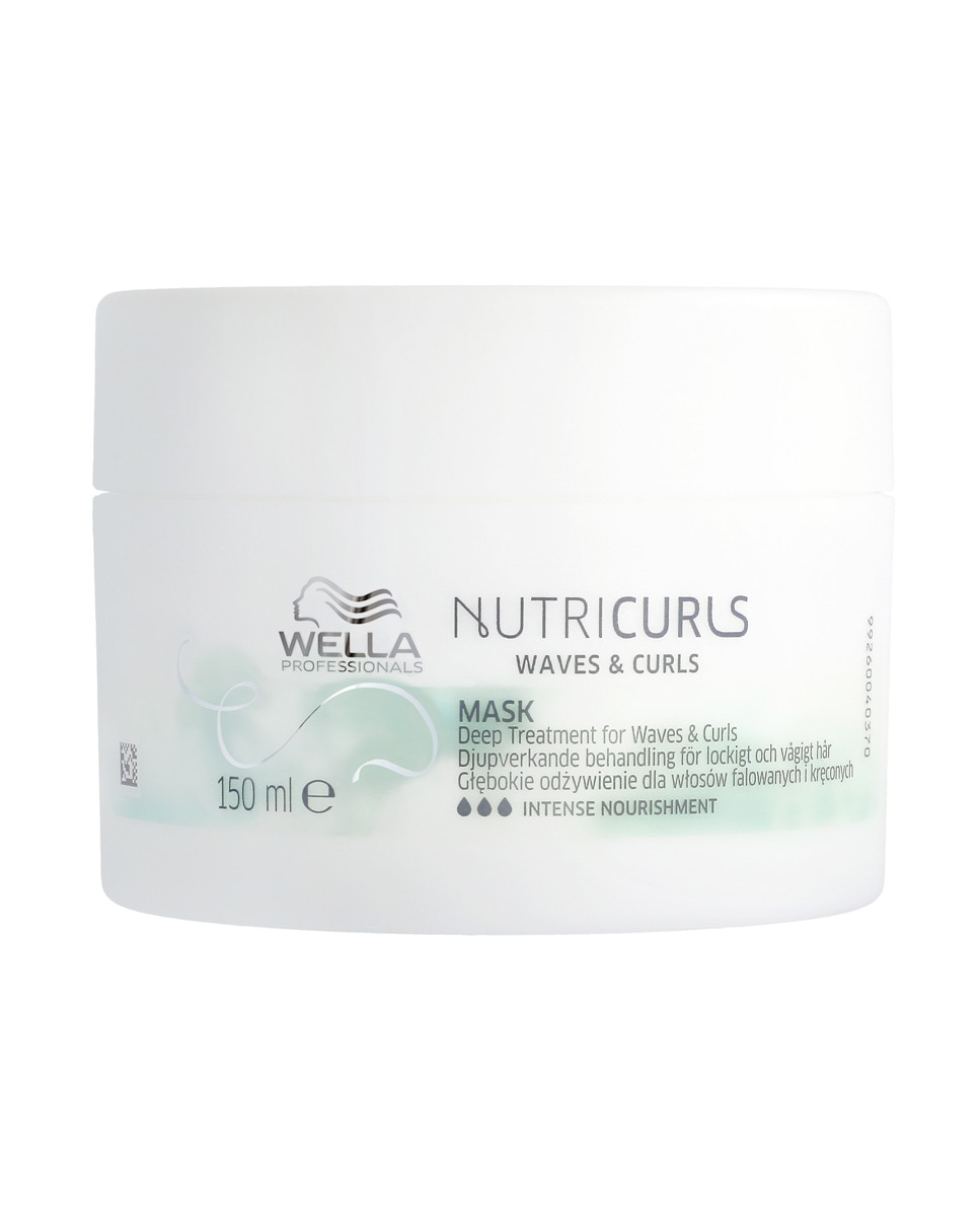 Wella Professionals Nutricurls Mascarilla para Cabello con Rizos y Ondas 150 ml