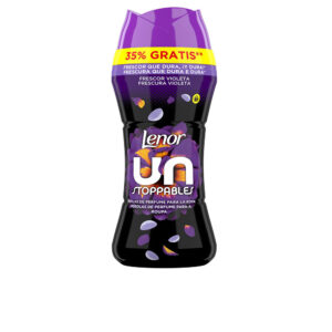LENOR UNSTOPPABLES Suavizante de Ropa Perlas de Perfume Frescor Violeta 270 gr