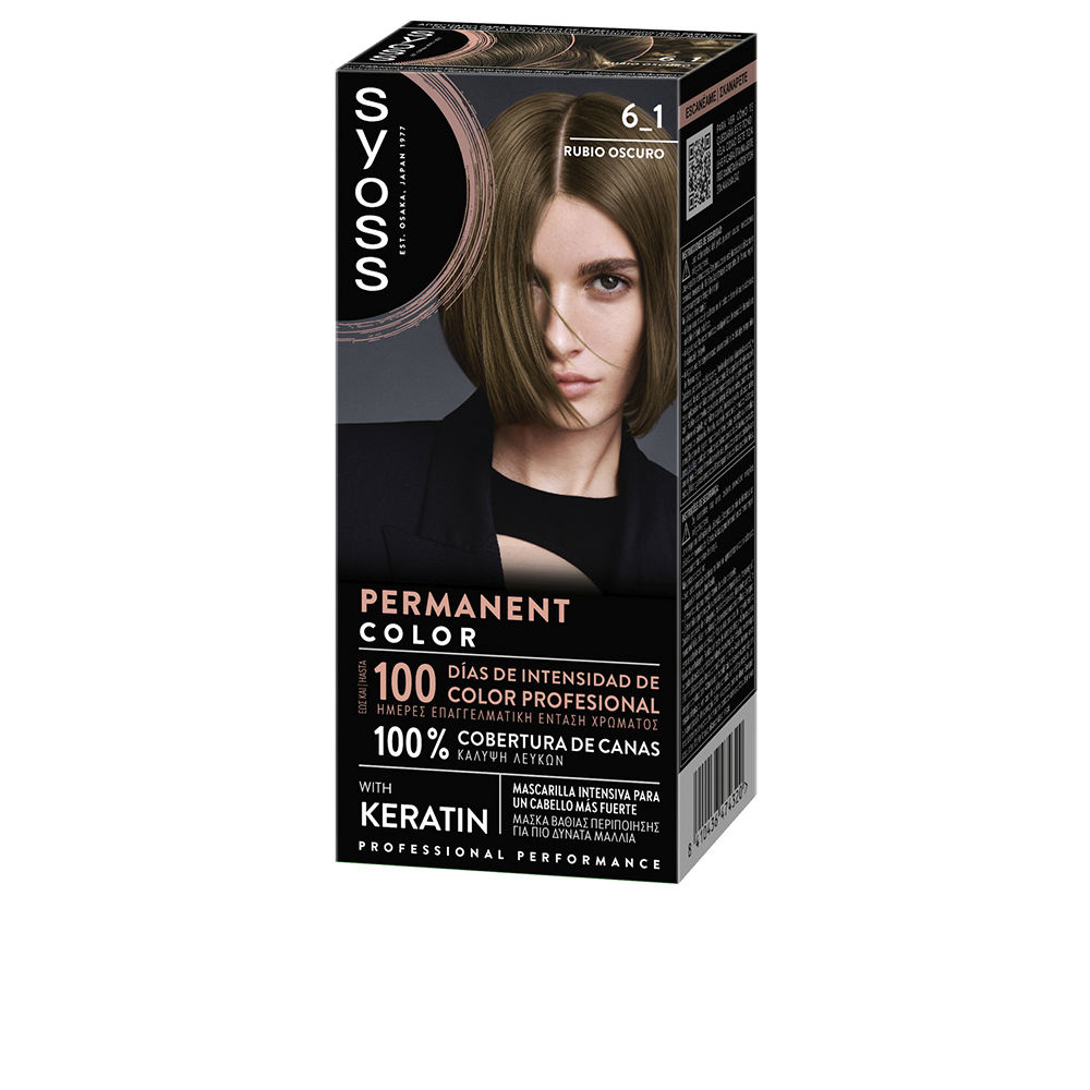 SYOSS Permanent Color 6.1 Rubio Oscuro 1 u
