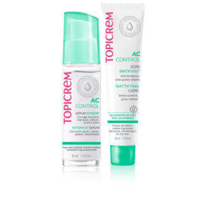 TOPICREM AC CONTROL CUIDADO EQUILIBRANTE Estuche 2 pz Sérum concentrado 30 ml + Cuidado equilibrante 40 ml