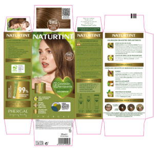 NATURTINT Tinte sin amoniaco #6Wg Rubio Oscuro Dorado Radiante 170 ml