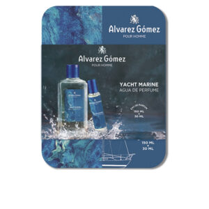ALVAREZ GOMEZ Yacht Marine Lote 2 pz - Eau de Toilette vaporizador 150 ml + Eau de Toilette vaporizador 30 ml