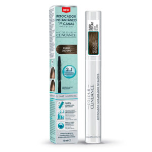 CLEARÉ INSTITUTE Colour Clinuance Retocador Instantáneo para Canas, Raíces y Cejas – Negro, 10 ml