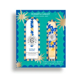 Roger & Gallet Vanille Soleil Agua Perfumada Bienestar Estuche 2 pz 100 ml + Mikado