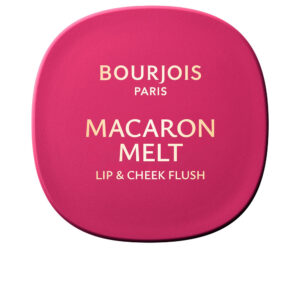 BOURJOIS MACARON MELT Colorete para mejillas y labios #4-Pink Guava 8 gr