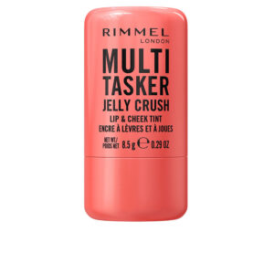 RIMMEL LONDON Multitasker Jelly Crush Colorete y Pintalabios en Stick #300 Peachy Punch 8,5 gr