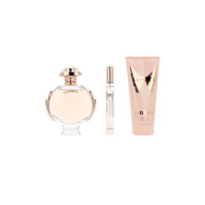 RABANNE OLYMPÉA Estuche 3 pz: Eau de Parfum vaporizador 80 ml + Loción Corporal 100 ml + Eau de Parfum vaporizador 10 ml