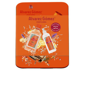 ALVAREZ GOMEZ Agua de Colonia Concentrada D'Orange - Lote 2 pz, 300 ml + Emulsión Hidratante 280 ml