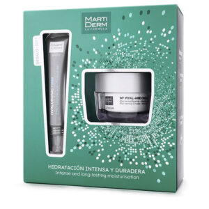 MARTIDERM PLATINUM GF VITAL AGE HIDRATACIÓN INTENSA Y DURADERA ESTUCHE 2 pz