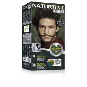 NATURTINT MEN Tinte sin amoniaco #4N Castaño Natural 1 u