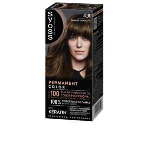 SYOSS Permanent Color 4.8 Castaño Chocolate 1 u