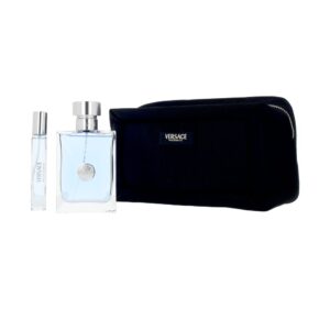 Versace Pour Homme Estuche 3 pz: EDT 100 ml + EDT 10 ml + Neceser