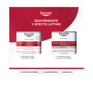 Eucerin Hyaluron Filler + Volume-Lift Día Piel Seca Estuche 2 Pzas
