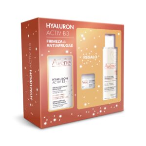 AVÈNE Hyaluron Activ B3 Aqua Gel - Crema + Agua Micelar + Sérum (Estuche 3 pz)