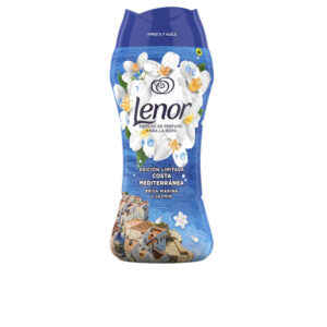 LENOR UNSTOPPABLES Suavizante para Ropa Perlas Perfume Costa Mediterránea 270 g