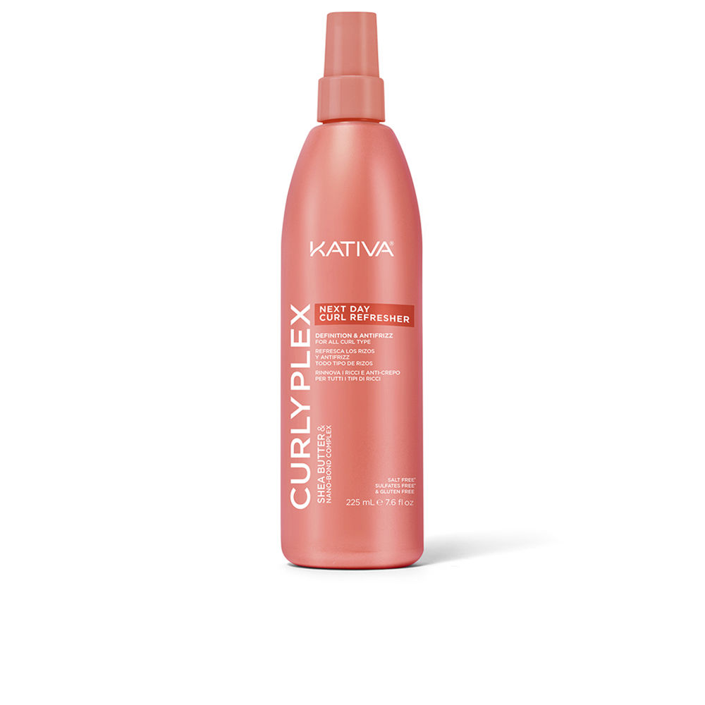 KATIVA CURLY PLEX Spray Refrescante y Redefinidor de Rizos 225 ml