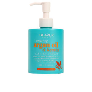 BEAVER Argan Oil & Keratin Crema para Rizos 250 ml