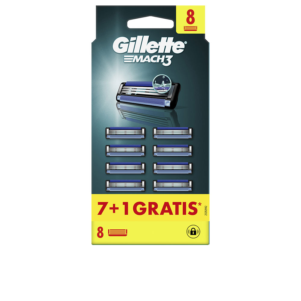 GILLETTE MACH3 CARGADOR 8 RECAMBIOS