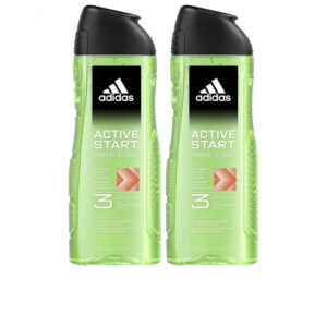 ADIDAS Active Start Gel de Ducha – Lote 2 x 400 ml
