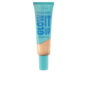 RIMMEL LONDON KIND & FREE GLOW IT UP Base Líquida #010 - Rose Ivory 30 ml