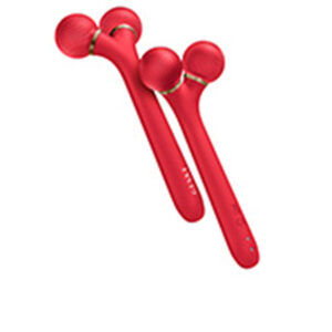 GESKE SMART APP GUIDED Rodillo Facial Sónico 4 en 1 Rojo