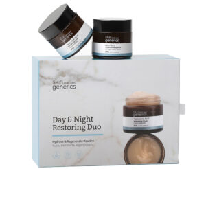 SKIN GENERICS Day & Night Repairing Duo - 2 pz (Crema Hidratante 50 ml + Gel Regenerador Noche 50 ml)